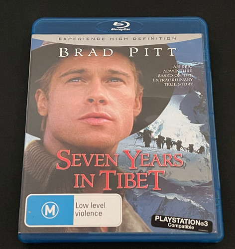 Seven Years in Tibet (1997) disc cover