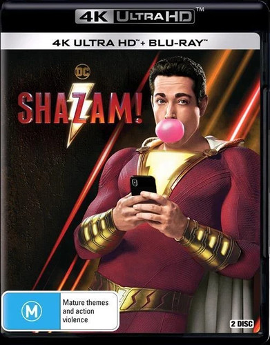 Shazam! (2019) disc cover