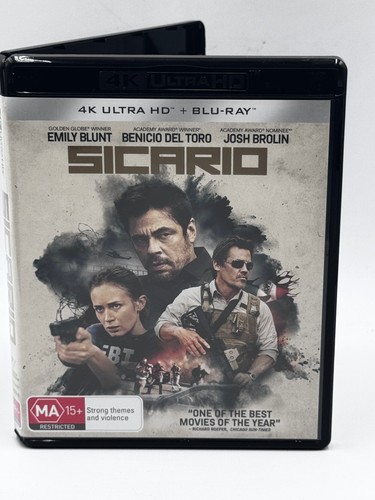 Sicario (2015) disc cover