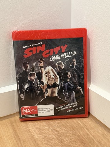 Sin City: A Dame to Kill For (2014) disc cover