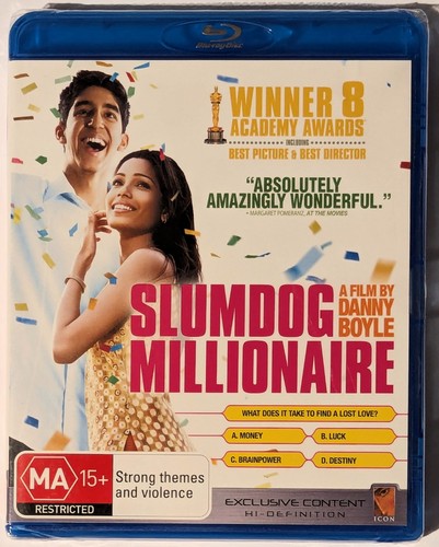 Slumdog Millionaire (2008) disc cover