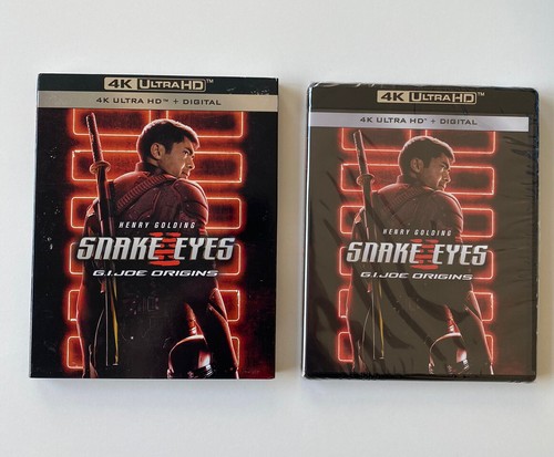 Snake Eyes: G.I. Joe Origins (2021) disc cover
