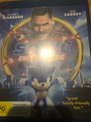Sonic the Hedgehog (2020) disc cover