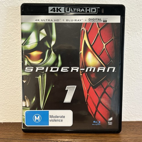 Spider-Man (2002) disc cover