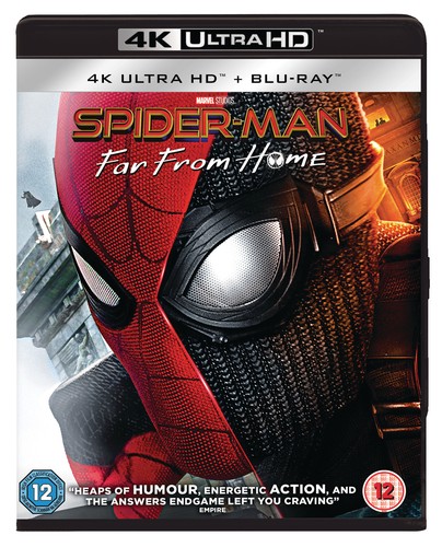 Spider-Man: Far From Home (2019) disc cover