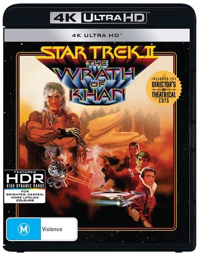 Star Trek II: The Wrath of Khan (1982) disc cover