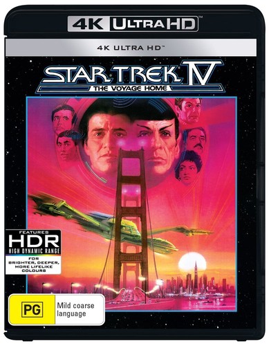 Star Trek IV: The Voyage Home (1986) disc cover
