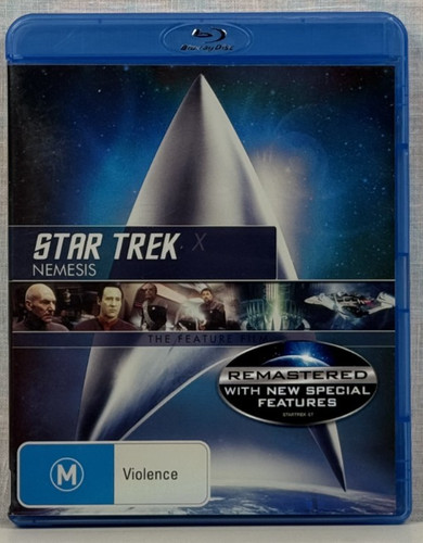 Star Trek: Nemesis (2002) disc cover