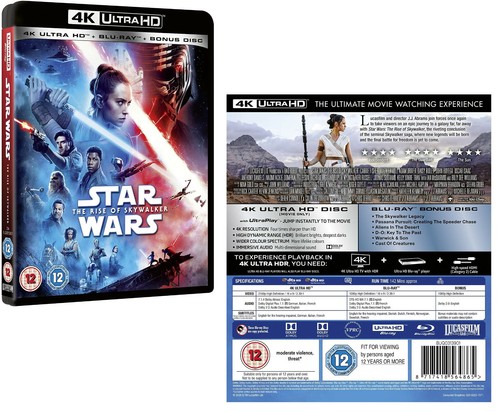 Star Wars: Episode IX – The Rise of Skywalker (2019) disc cover