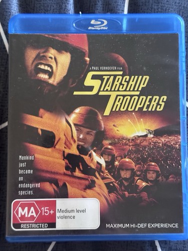 Starship Troopers (1997) disc cover