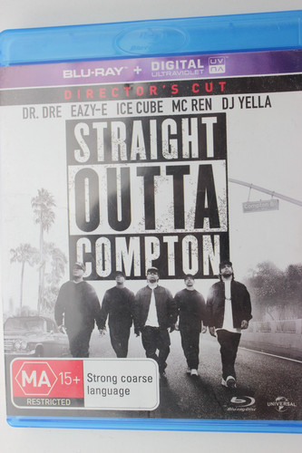 Straight Outta Compton (2015) disc cover