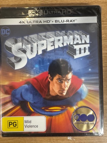 Superman III (1983) disc cover
