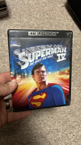 Superman IV: The Quest for Peace (1987) disc cover