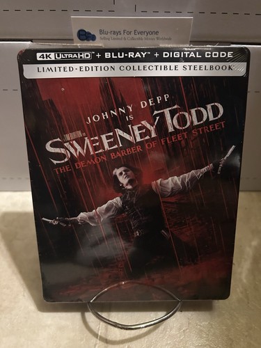 Sweeney Todd: The Demon Barber of Fleet Street (2007) disc cover