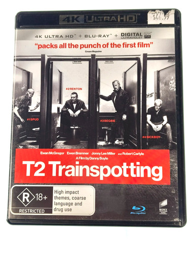T2 Trainspotting (2017) disc cover