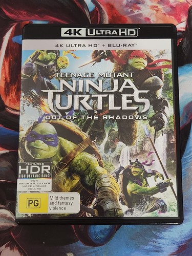 Teenage Mutant Ninja Turtles: Out of the Shadows (2016) disc cover