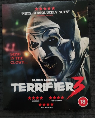Terrifier 3 (2024) disc cover