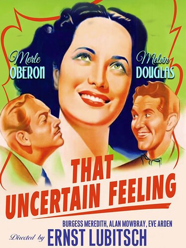 That Uncertain Feeling (1941) disc cover