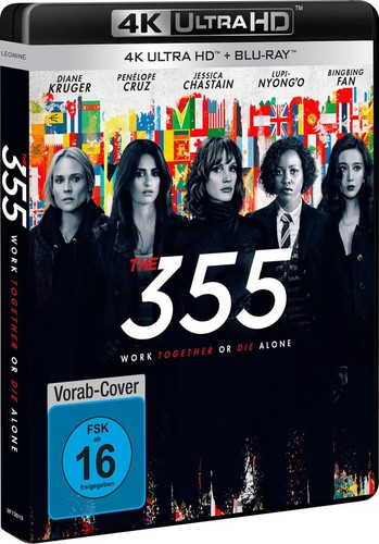 The 355 (2022) disc cover