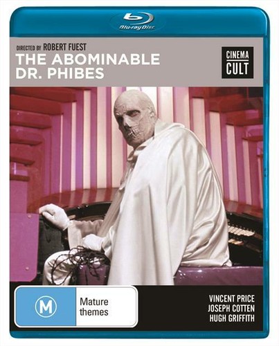 The Abominable Dr. Phibes (1971) disc cover
