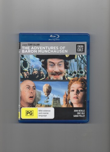 The Adventures of Baron Munchausen (1988) disc cover
