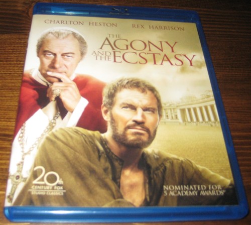 The Agony and the Ecstasy (1965) disc cover