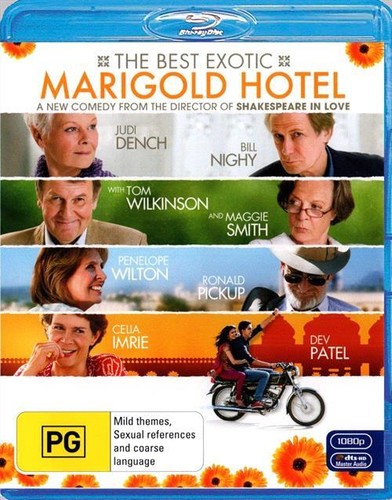 The Best Exotic Marigold Hotel (2011) disc cover