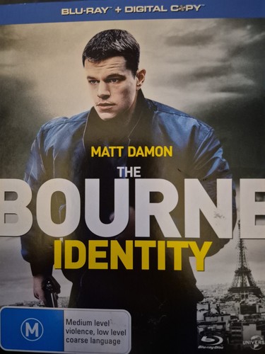 The Bourne Identity (2002) disc cover