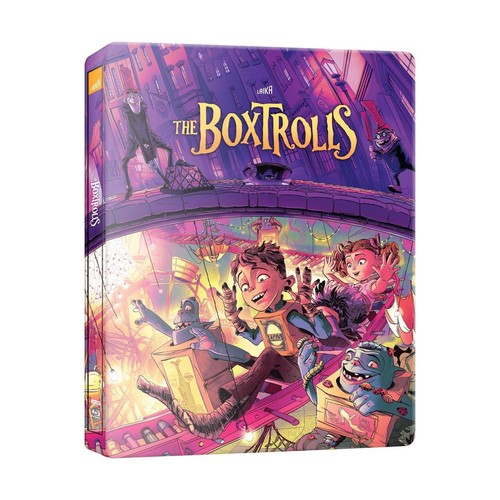 The Boxtrolls (2014) disc cover