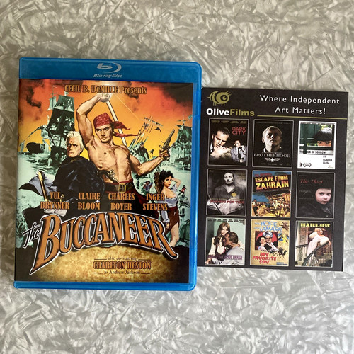 The Buccaneer (1938) disc cover