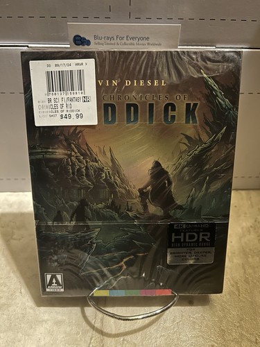 The Chronicles of Riddick (2004) disc cover