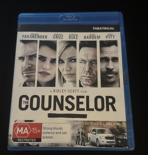 The Counselor (2013) disc cover