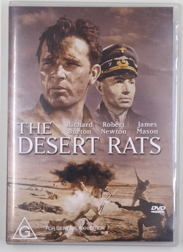 The Desert Rats (1953) disc cover