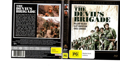 The Devil's Brigade (1968) disc cover