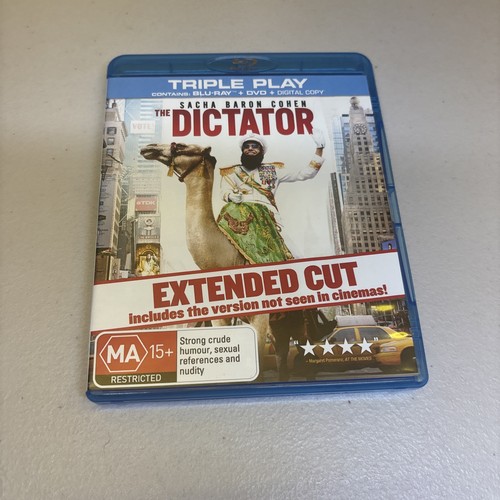 The Dictator (2012) disc cover