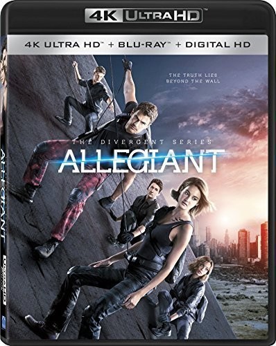 The Divergent Series: Allegiant (2016) disc cover