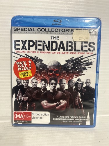The Expendables (2010) disc cover