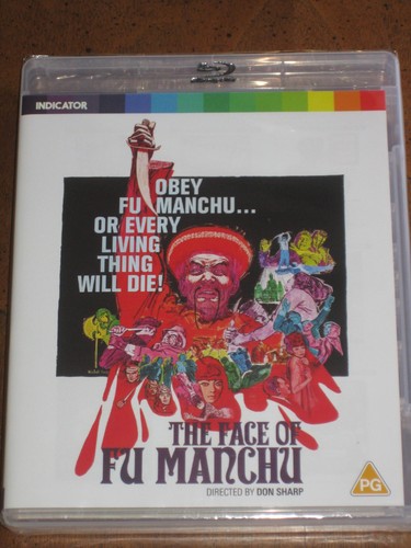 The Face of Fu Manchu (1965) disc cover