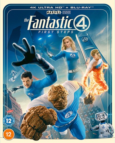 The Fantastic Four: First Steps (2025) disc cover