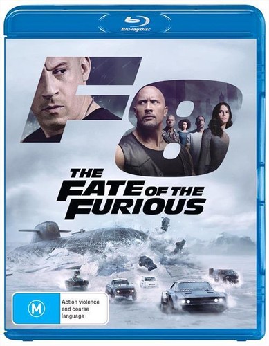 The Fate of the Furious (2017) disc cover