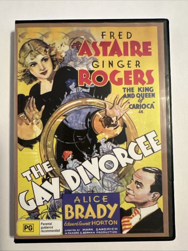 The Gay Divorcee (1934) disc cover
