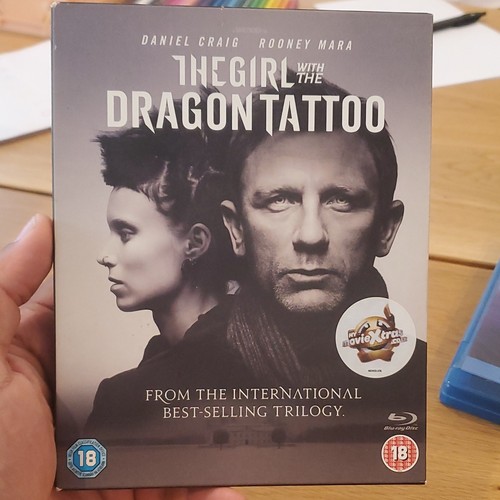 The Girl with the Dragon Tattoo (2011) disc cover