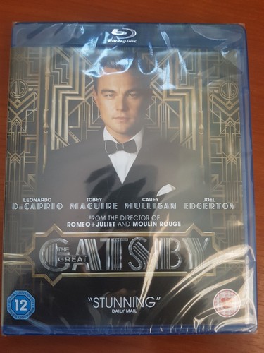 The Great Gatsby (2013) disc cover