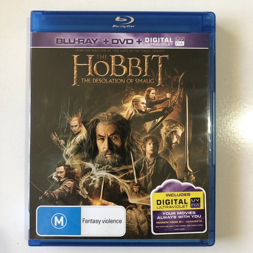 The Hobbit: The Desolation of Smaug (2013) disc cover
