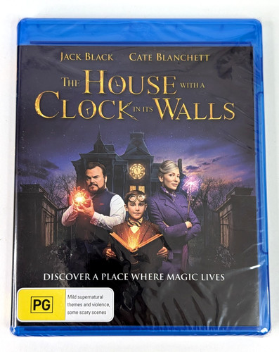 The House with a Clock in Its Walls (2018) disc cover