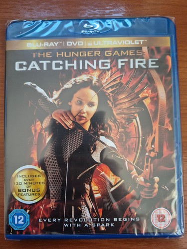The Hunger Games: Catching Fire (2013) disc cover