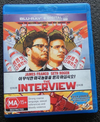 The Interview (2014) disc cover