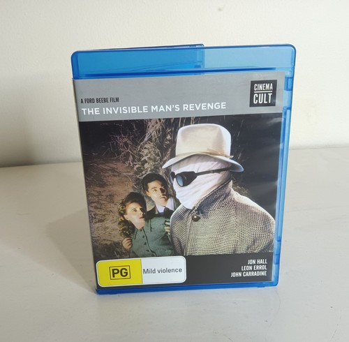 The Invisible Man's Revenge (1944) disc cover