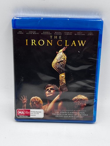 The Iron Claw (2023) disc cover