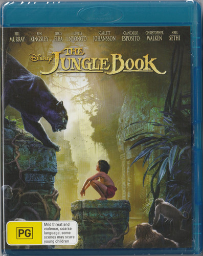 The Jungle Book (2016) disc cover